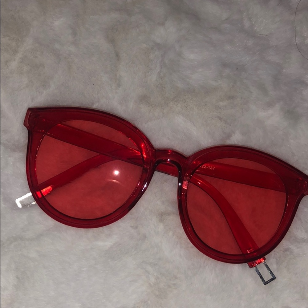 Red fire frames